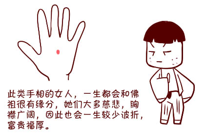 右手掌有痣代表什么,女人右手掌有痣代表什么