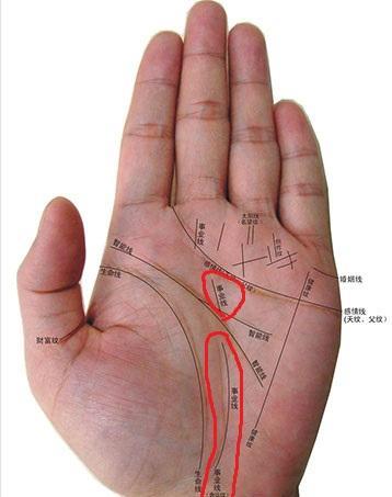 图解：教你看手掌的纹路代表意思 手掌的三条线正确图解
